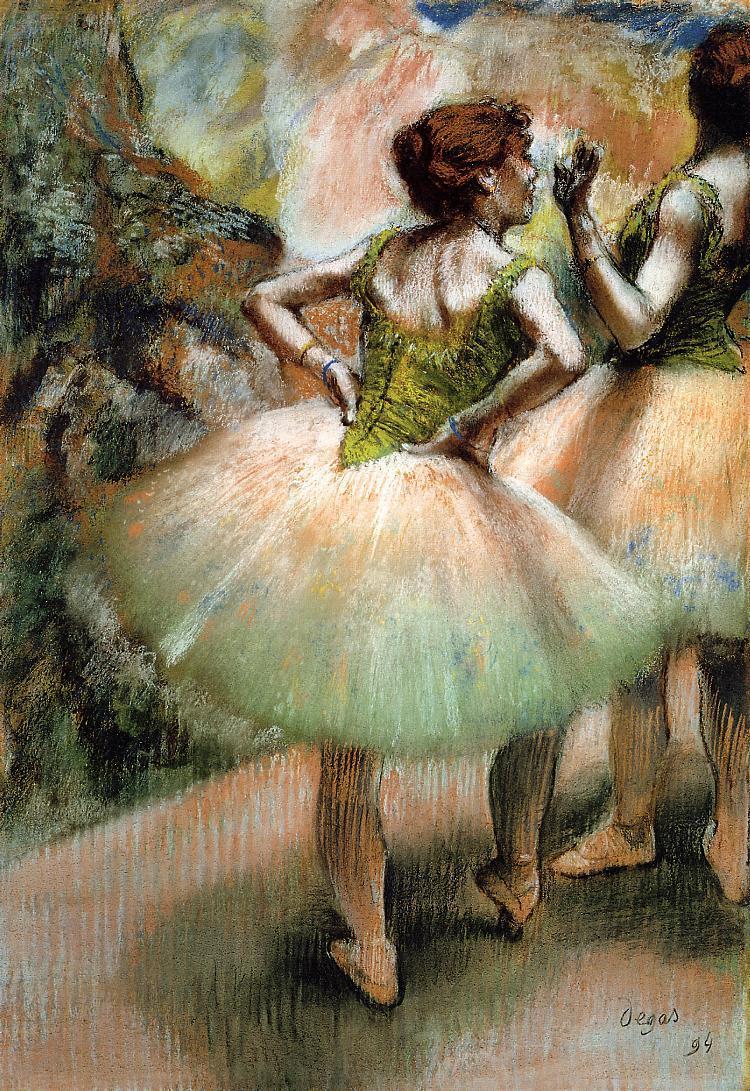 Dancers, Pink and Green 1894